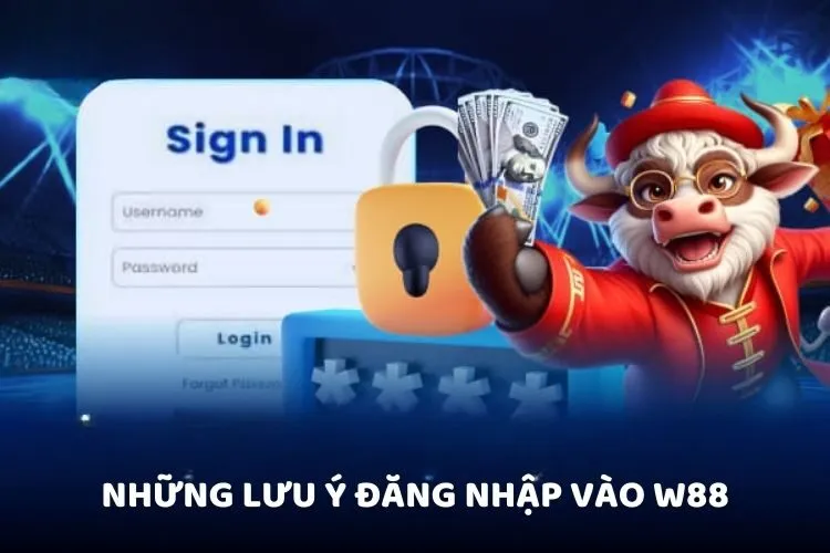 Những lưu ý đăng nhập vào W88 cần biết