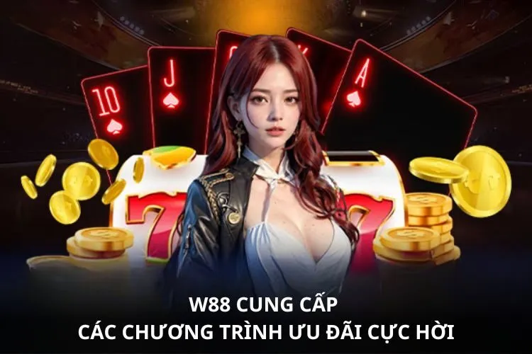 W88 cung cấp các chương trình ưu đãi cực hời